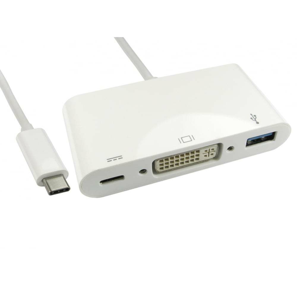 Cables Direct USB3C-DVIUSB-WPD Laptop Docks & Port Replicators