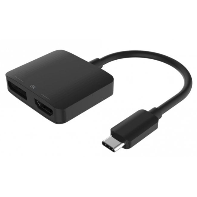 Cables Direct USB3C-HDMIDP01A Laptop Docks & Port Replicators - Black