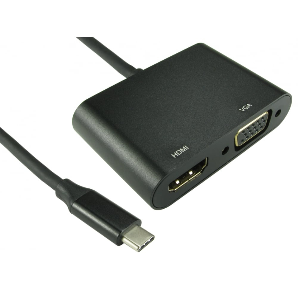 Cables Direct 30Hz USB Graphics Adapters - Black