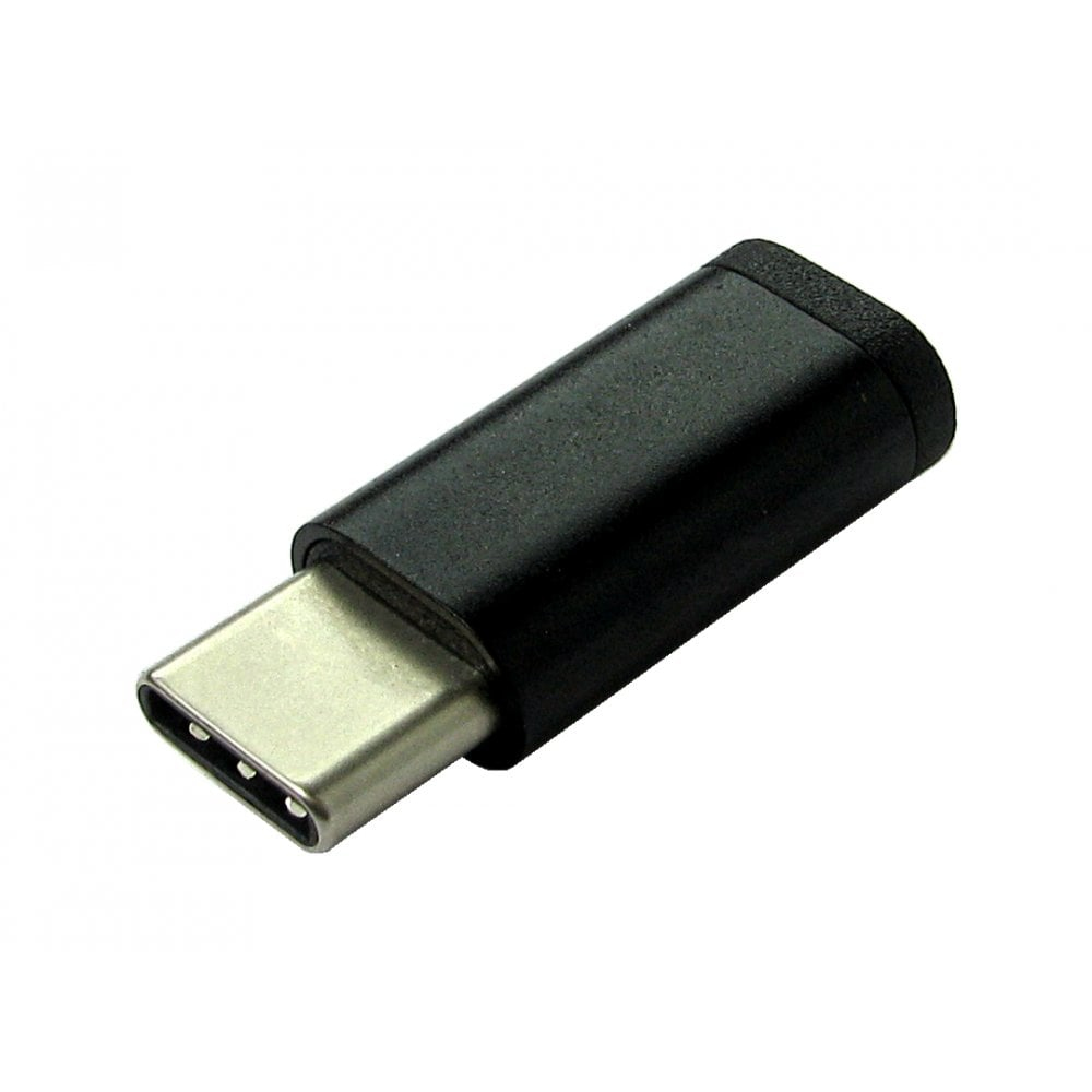 Cables Direct USB3C-MICROB Cable Gender Changers - Black