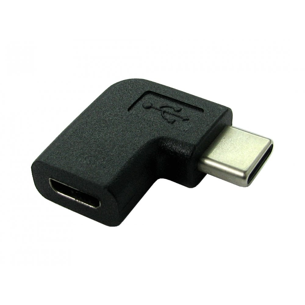 Cables Direct USB3C-MICROB90 Cable Gender Changers - Black