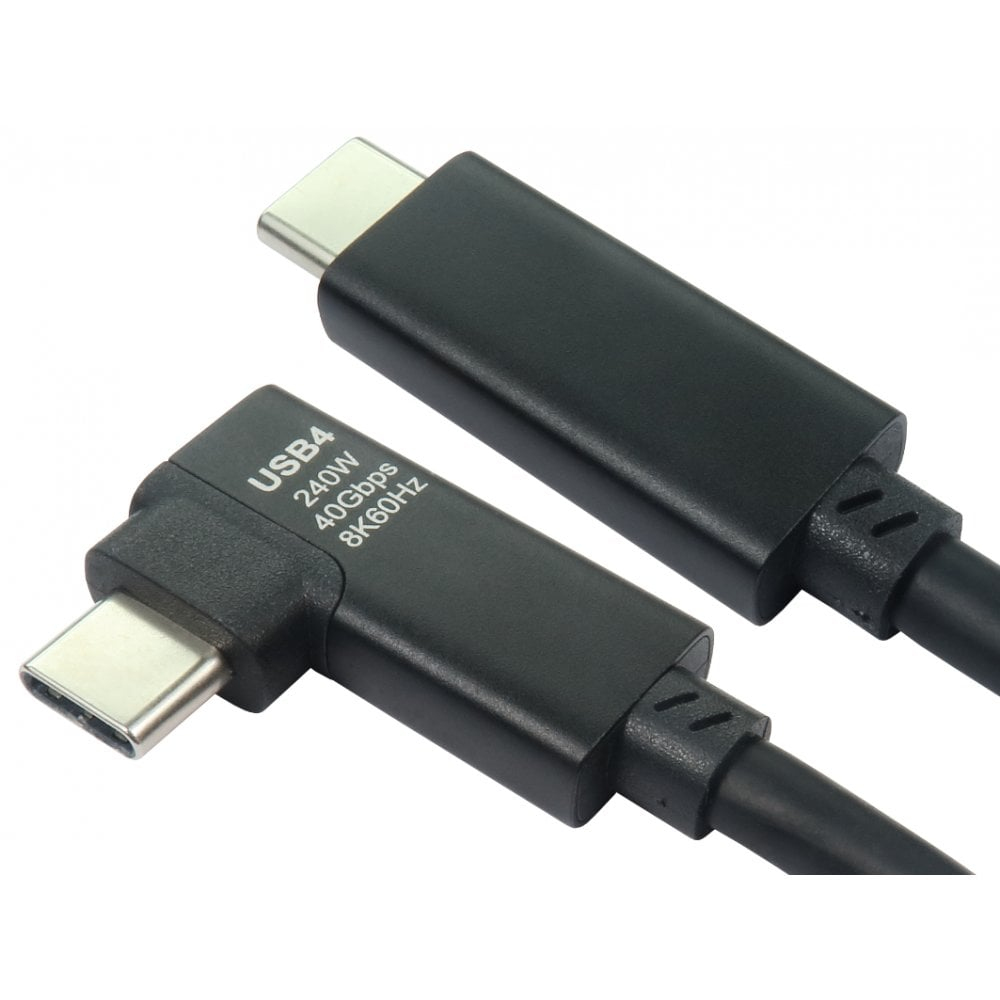 Cables Direct USB4 USB Cables - Black