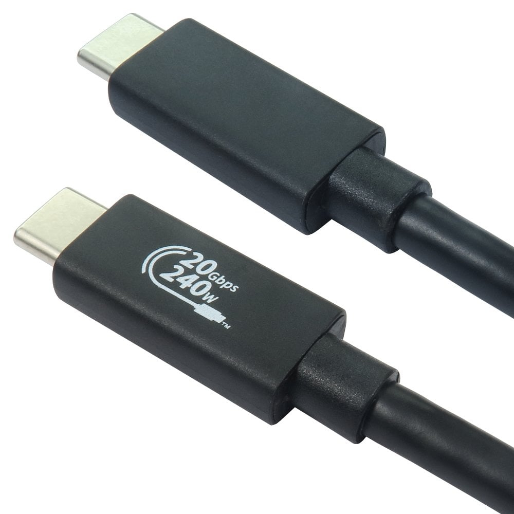 Cables Direct USB4 USB Cables - Black