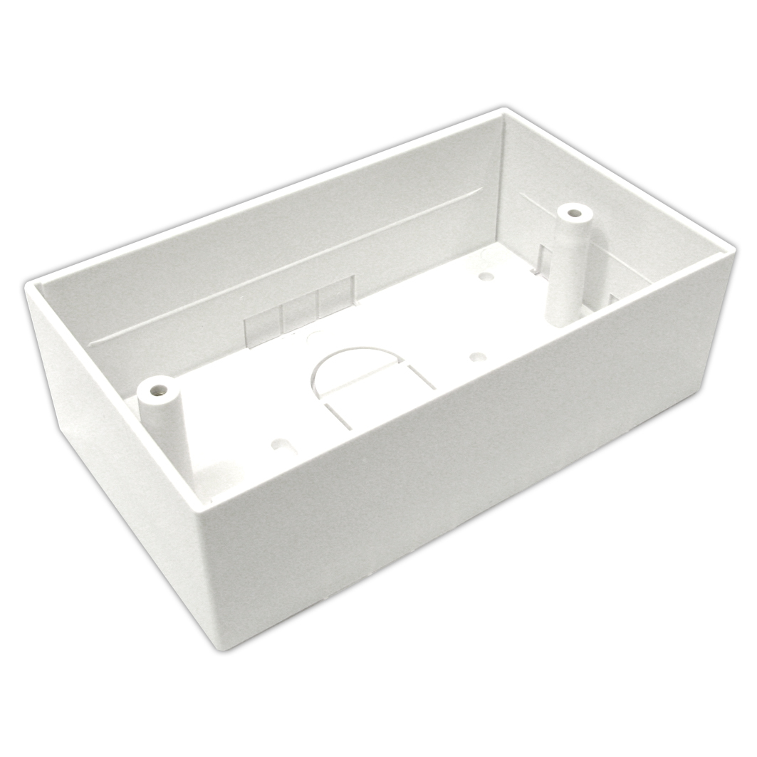 Cables Direct UT-734D Outlet Boxes - White