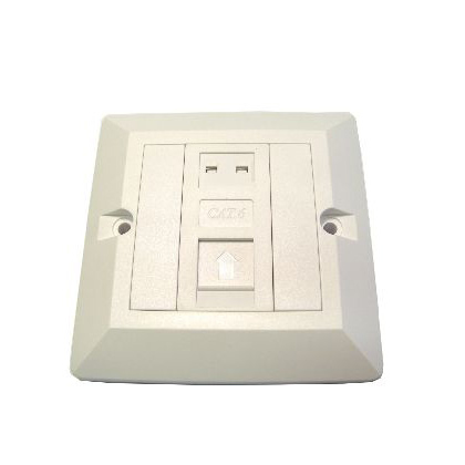 Cables Direct UT-8801 Wall Plates & Switch Covers - White