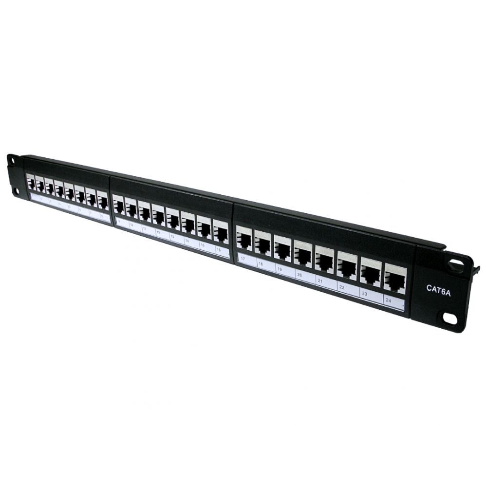 Cables Direct UT-899CAT6APP24 Patch Panels - Black
