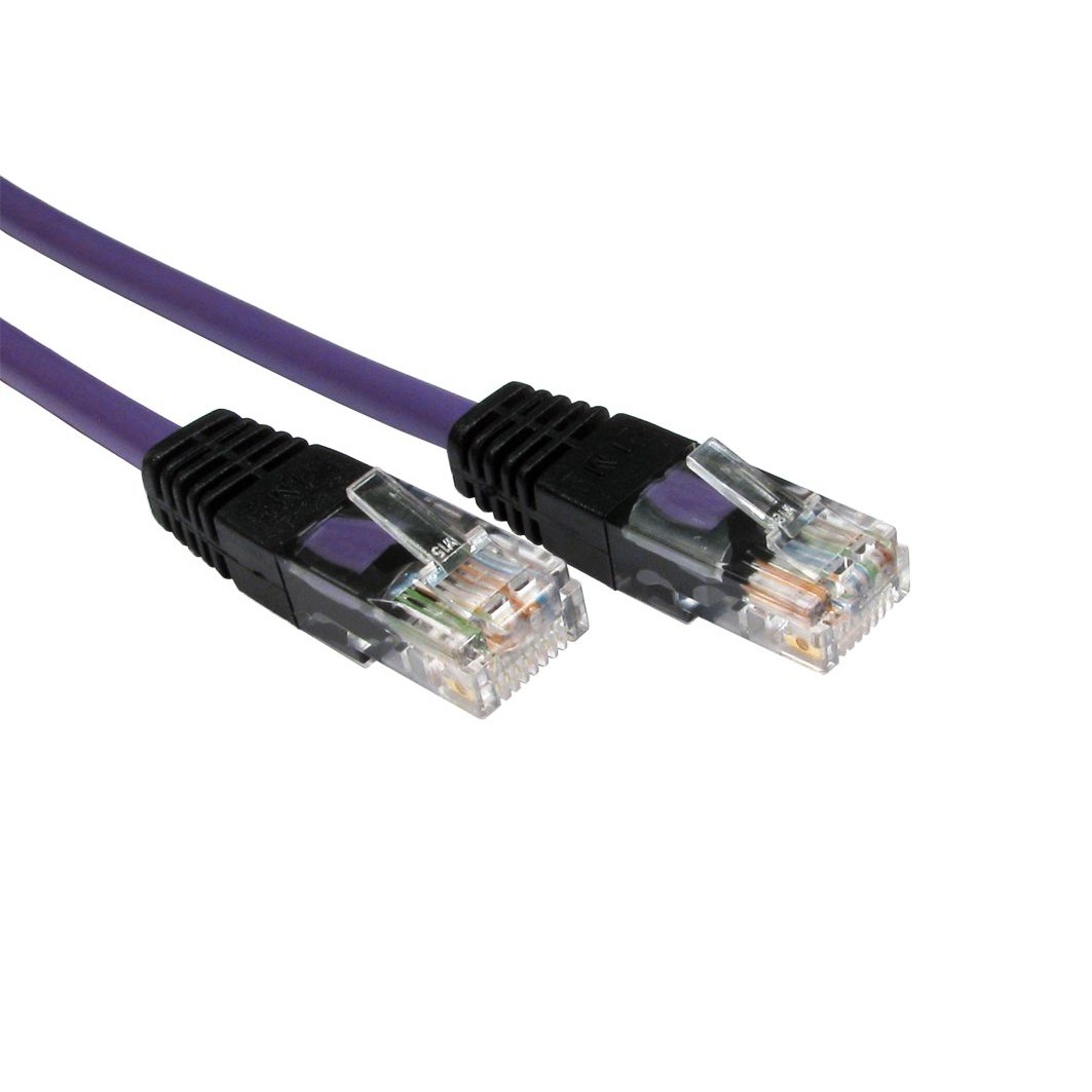Cables Direct XXURT-620V Networking Cables - Violet