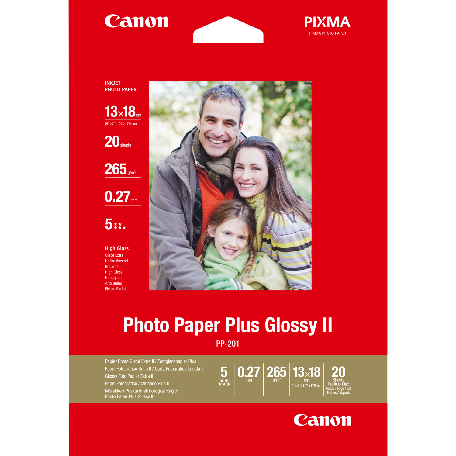 Canon PP-201 Photo Paper - White