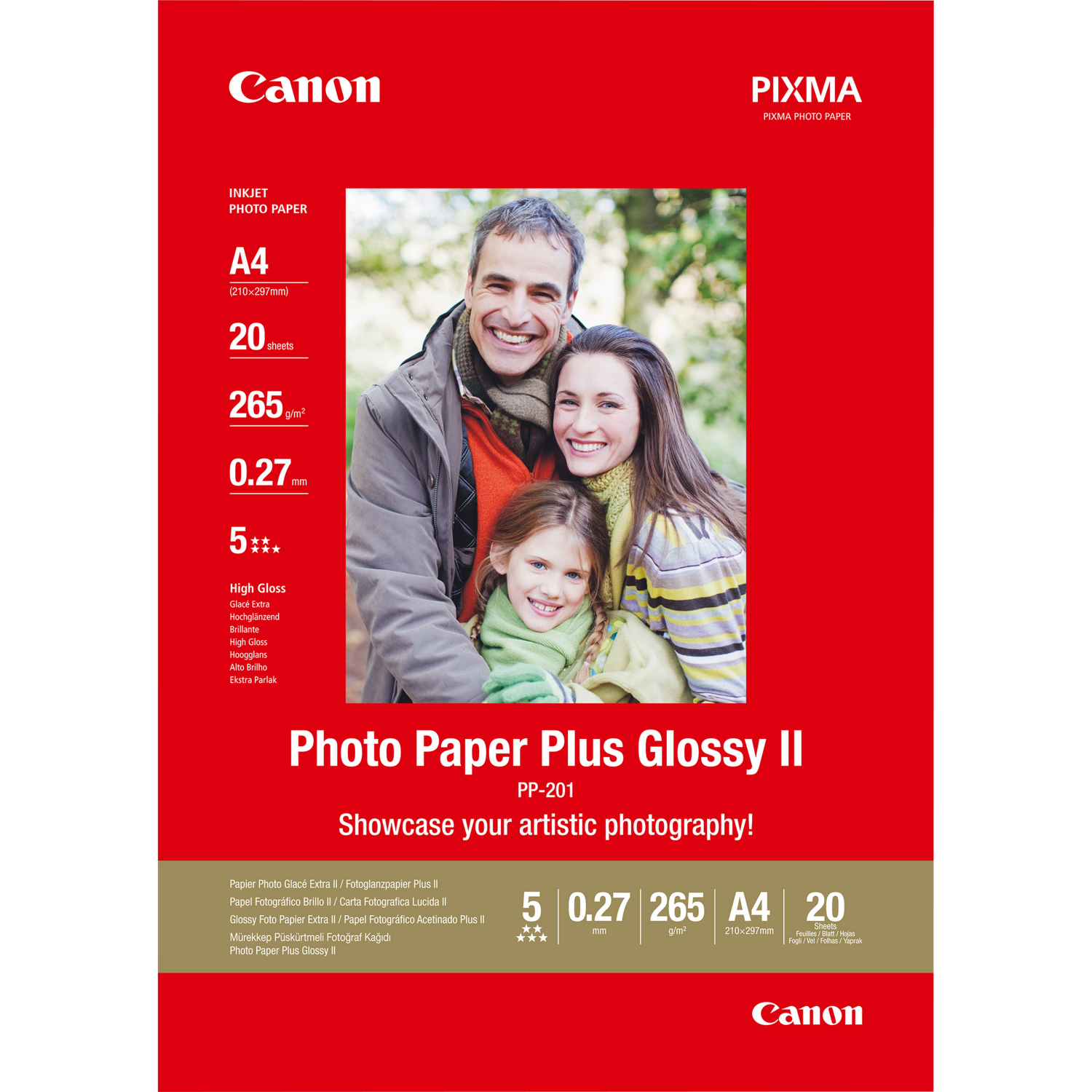 Canon PP-201 Photo Paper - White