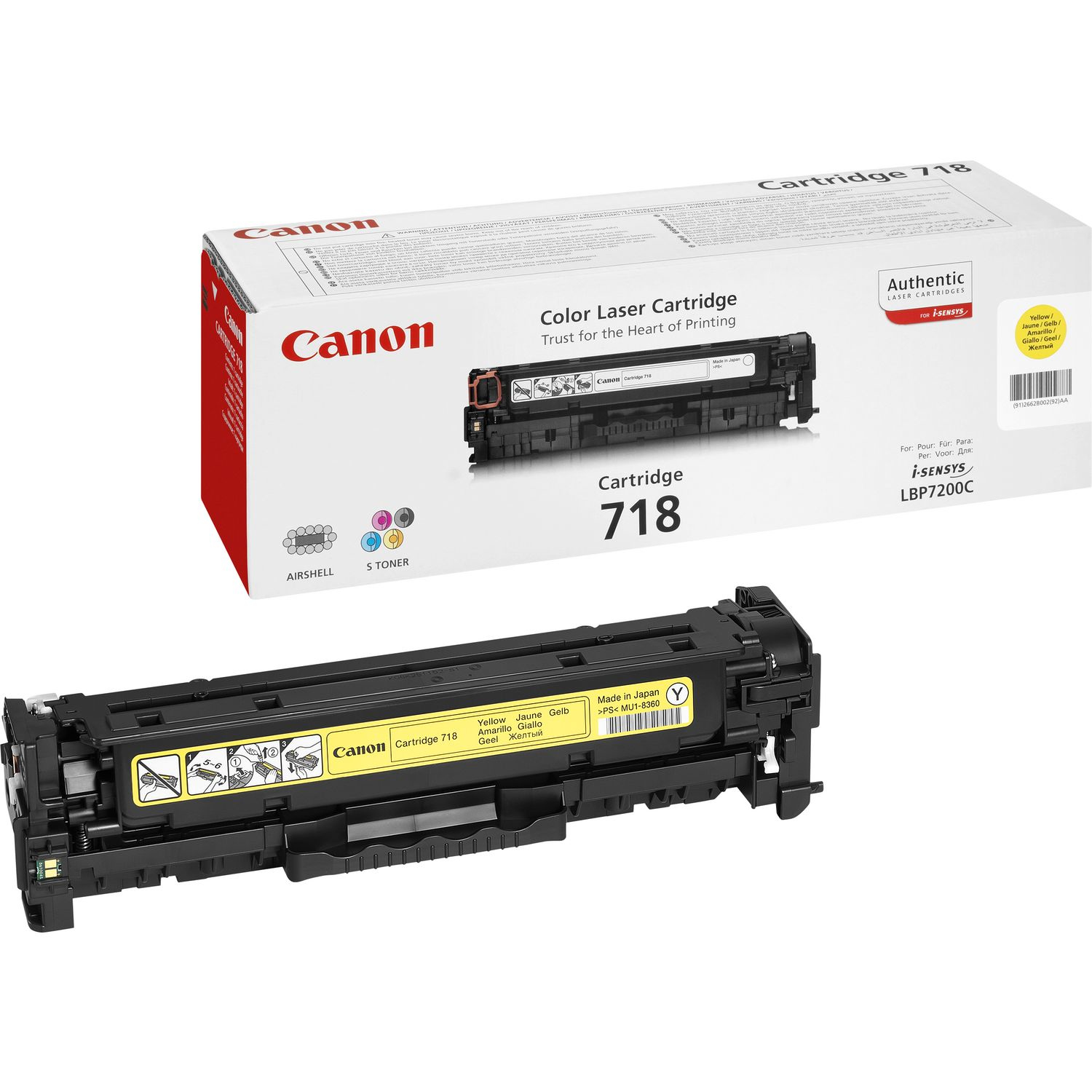 Canon 2659B002 Toner Cartridges - Black