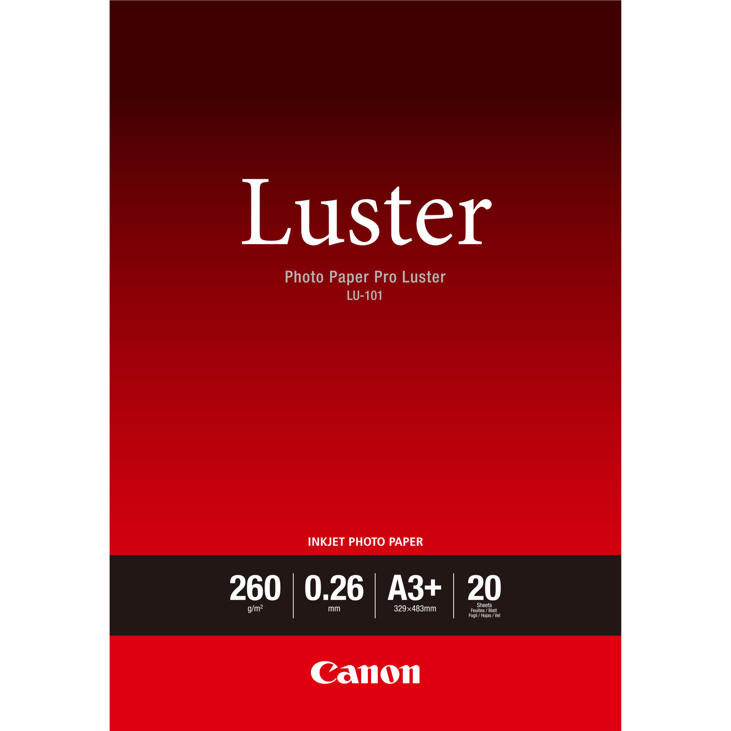 Canon LU-101 Photo Paper - White