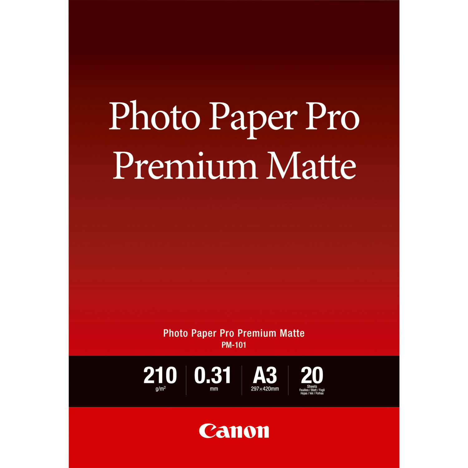 Canon PM-101 Photo Paper