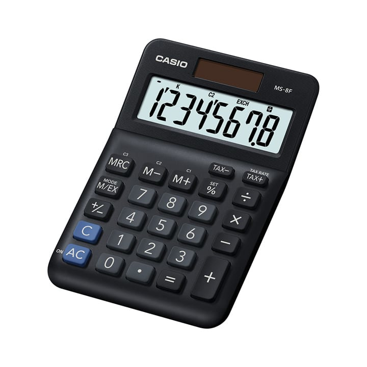 Casio MS-8F Calculators - Black