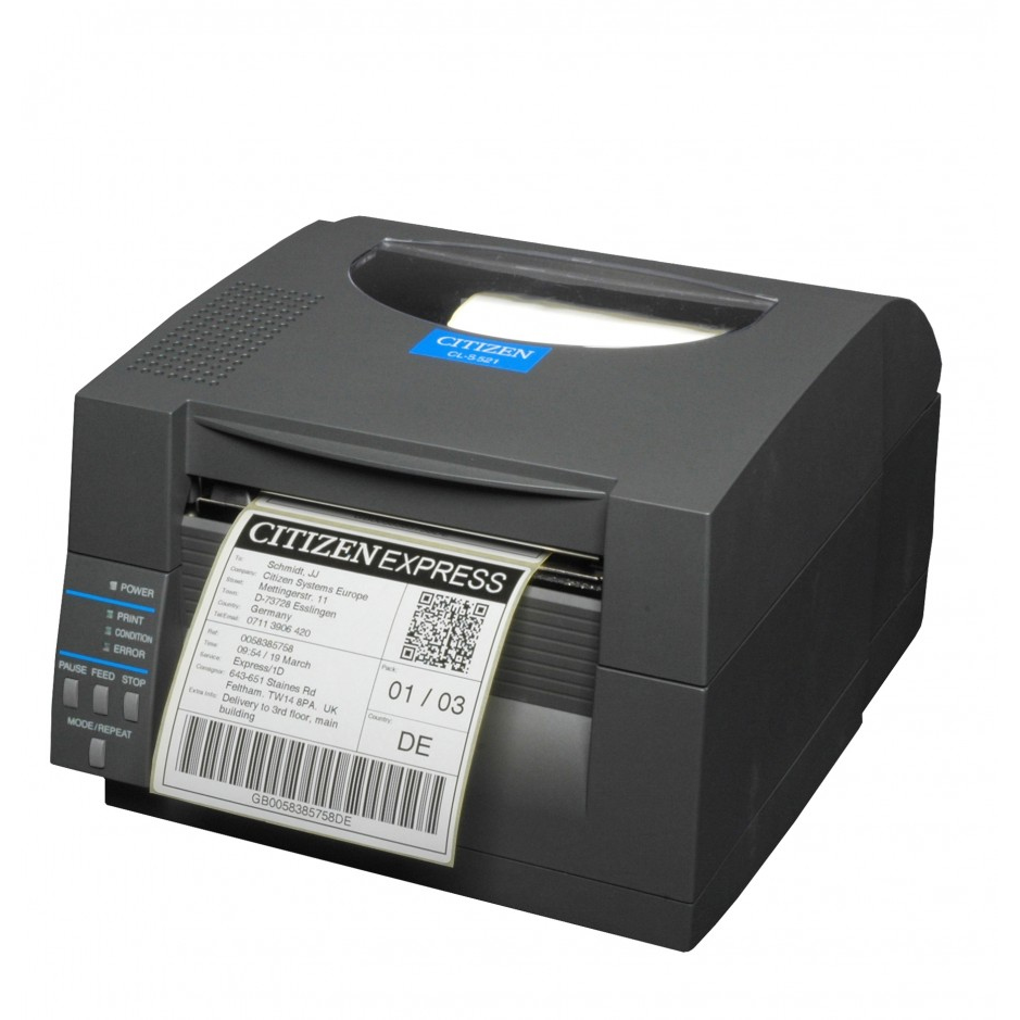 Citizen CL-S521II Label Printers - 32MB - Black