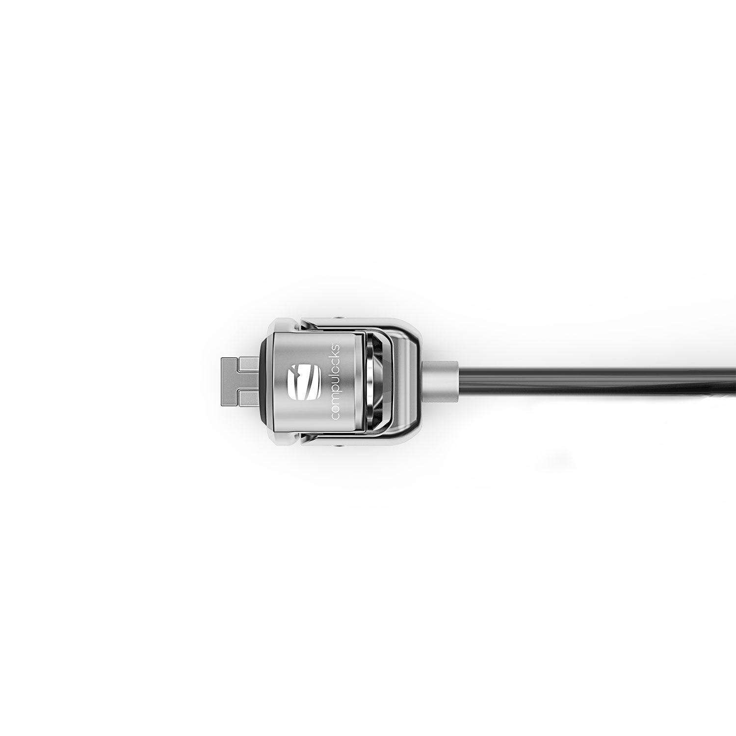 Compulocks T-bar Security Keyed Cable Lock Black