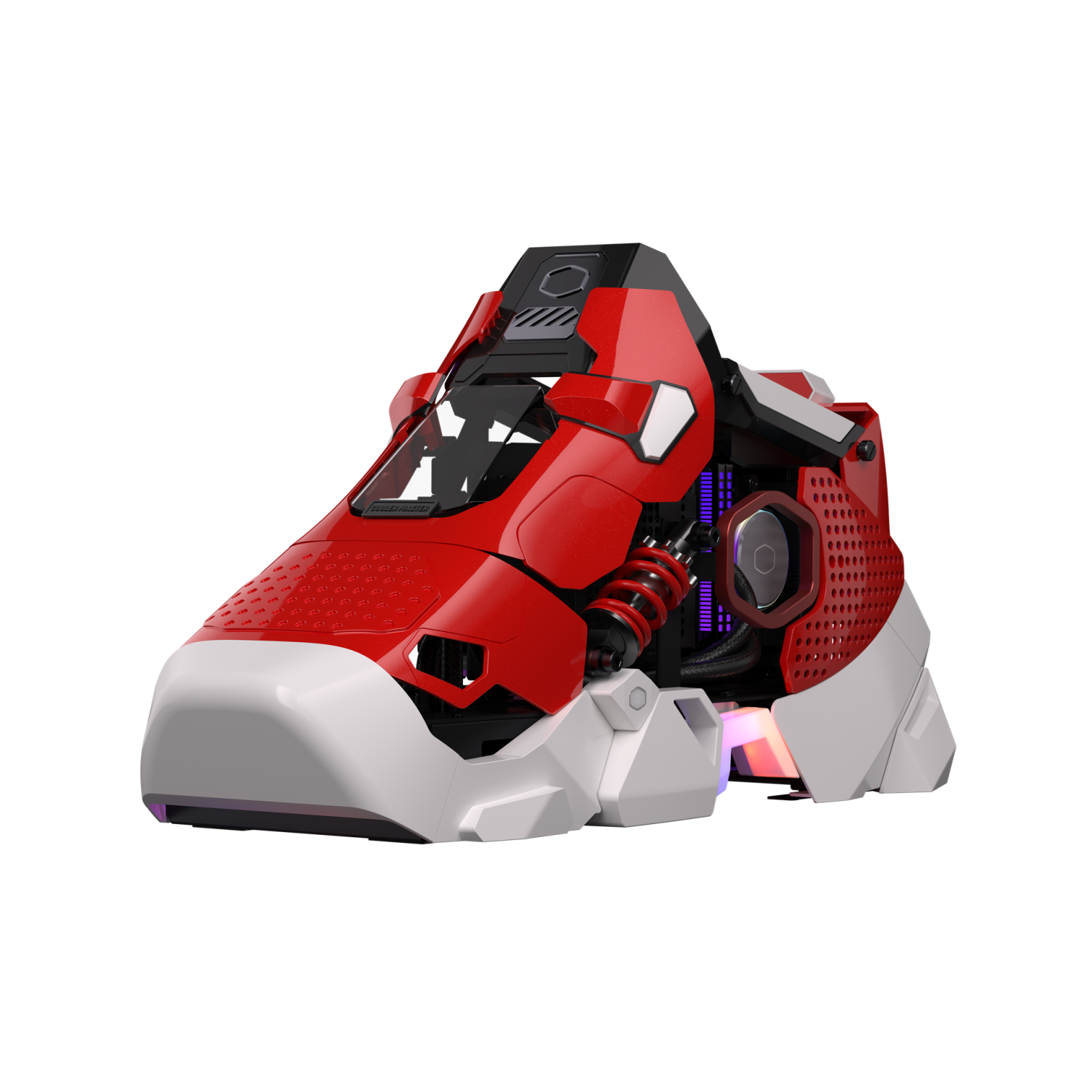 Cooler Master Sneaker X Red, White 850 W
