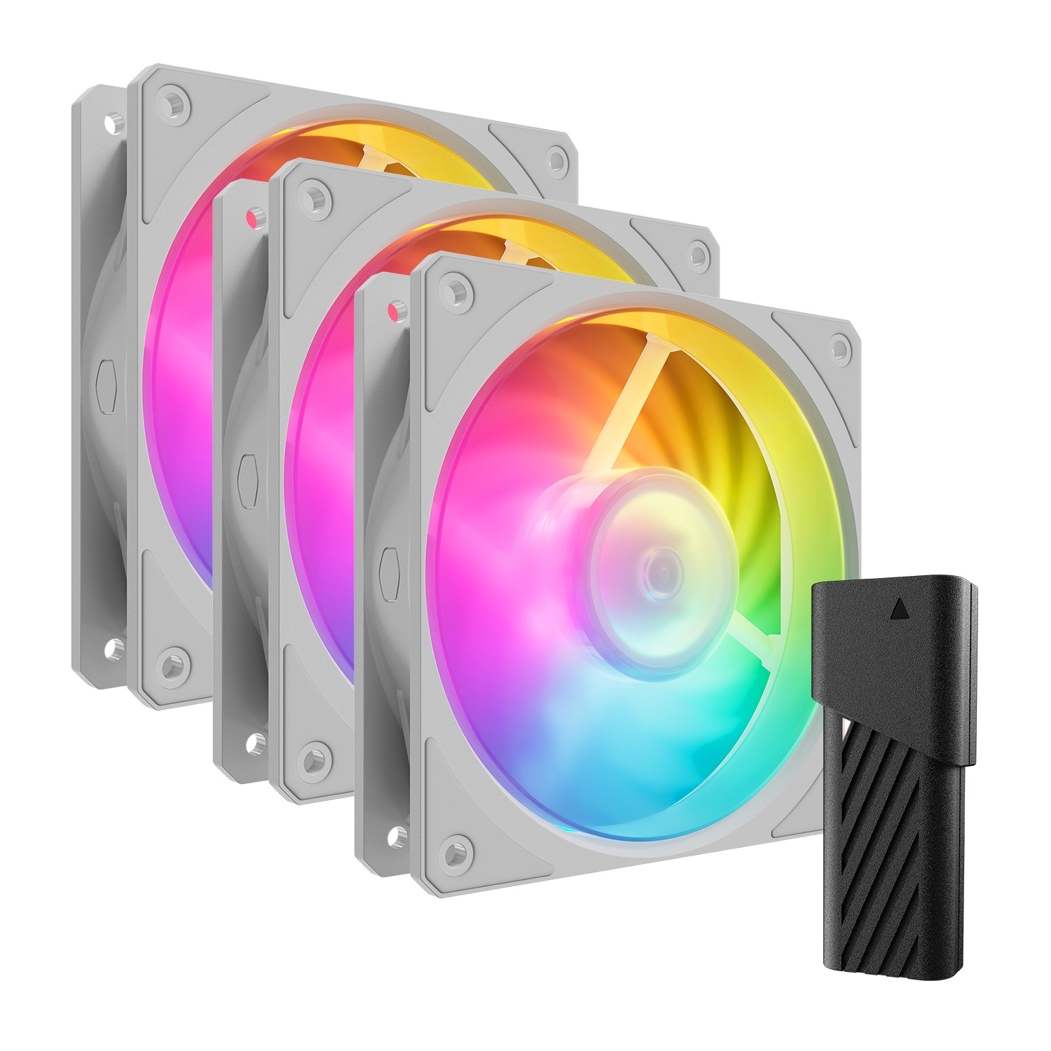 Cooler Master 120P Computer Cooling Systems - White