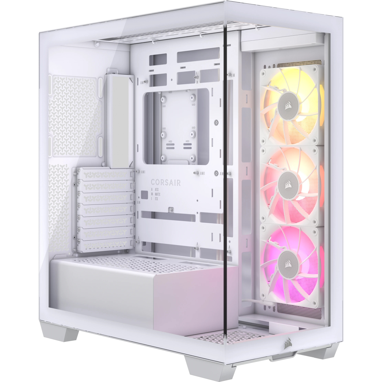Corsair 3500X Computer Cases - White