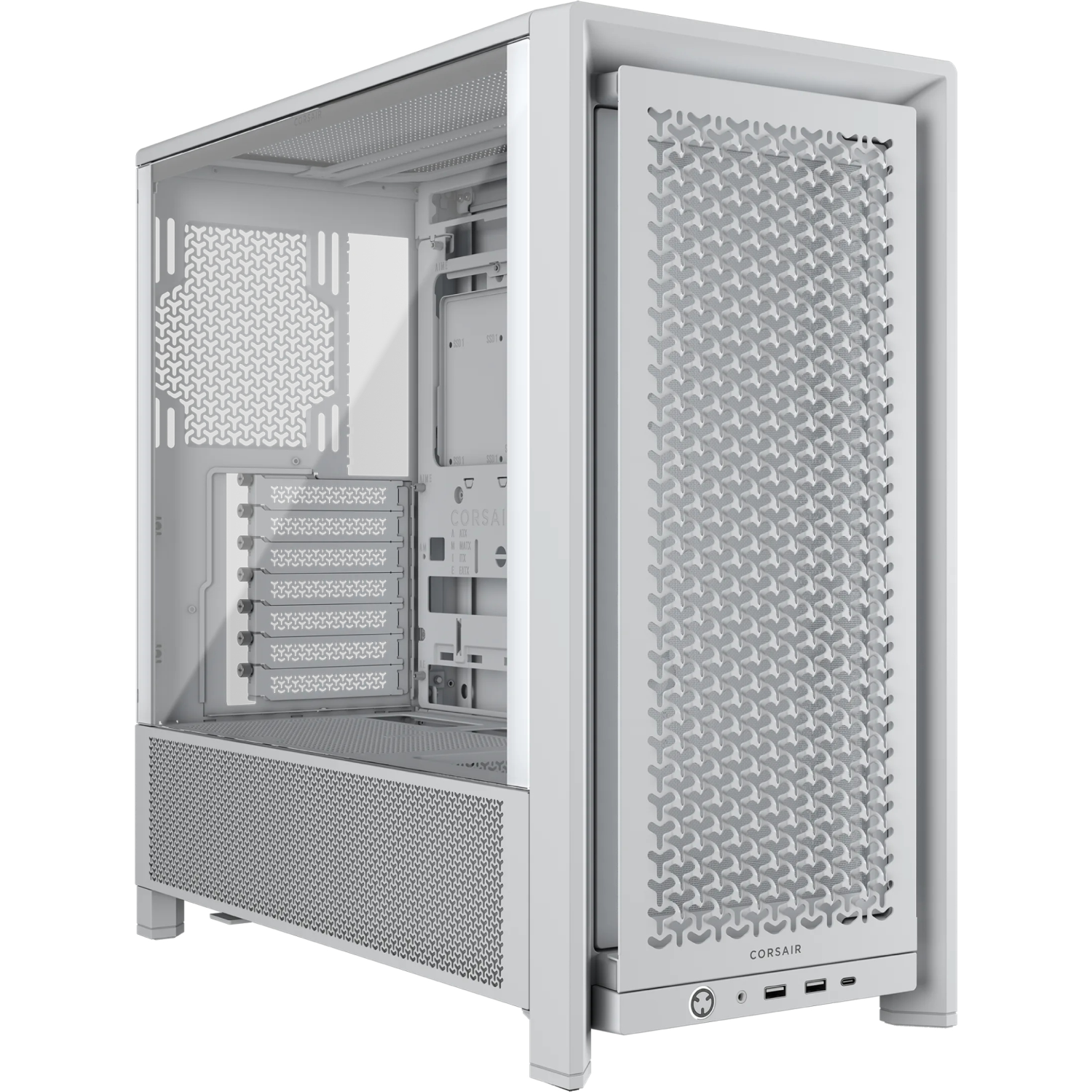 Corsair 4000D Computer Cases - White