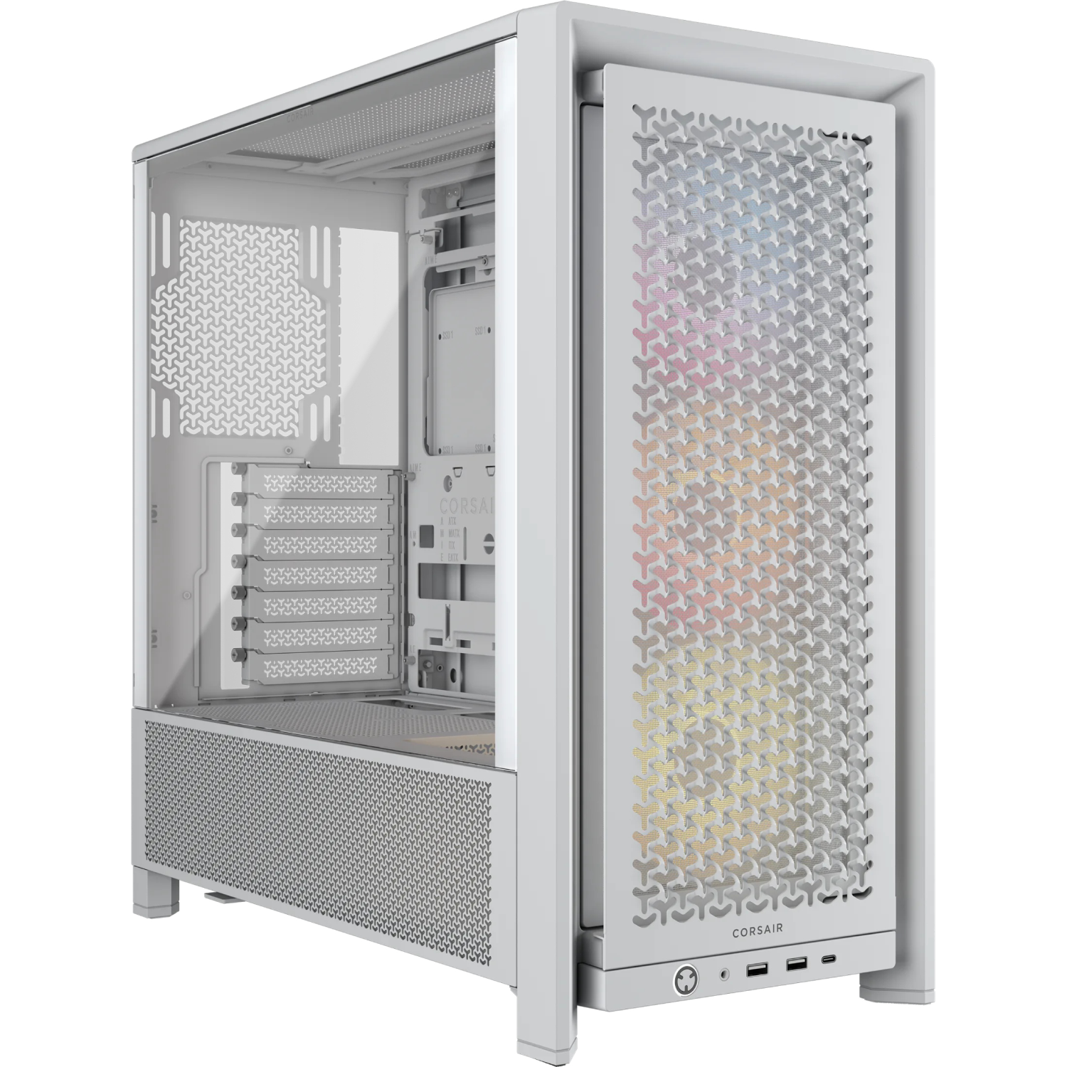 Corsair 4000D Computer Cases - White