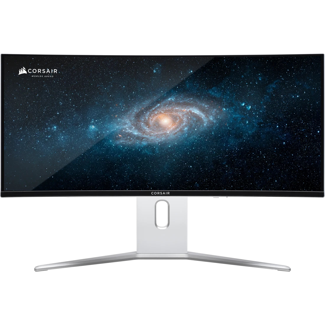 Corsair 34WQHD240-C Computer Monitors - 34 Inches - White