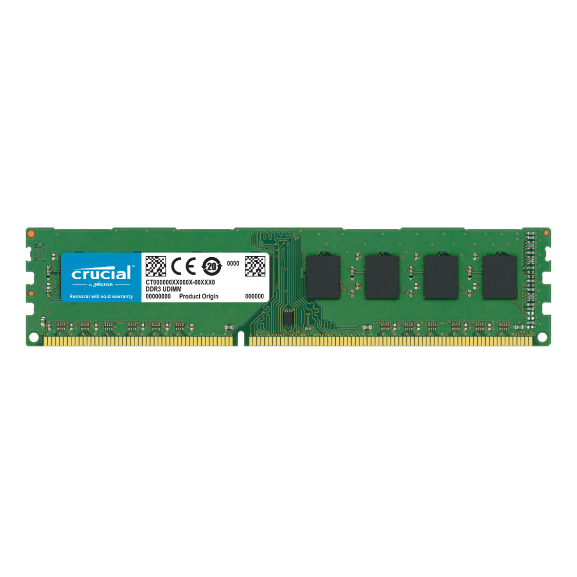 Crucial 2RX8 Memory RAM - 8GB