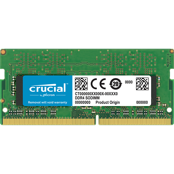 Crucial 8GB (1*8GB) 1RX8 PC4-21300V-S DDR4-2666MHZ SODIMM