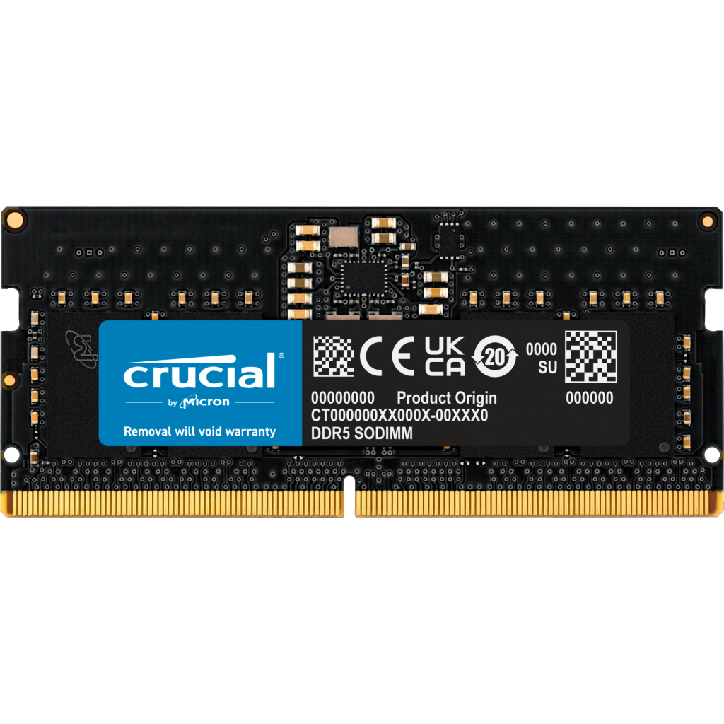 Crucial 1x8GB Memory RAM - 8GB
