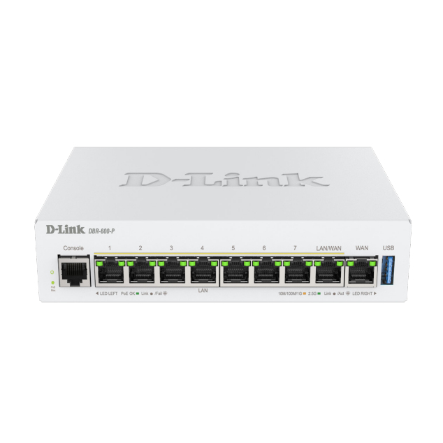D-Link DBR-600-P Wired Routers - White