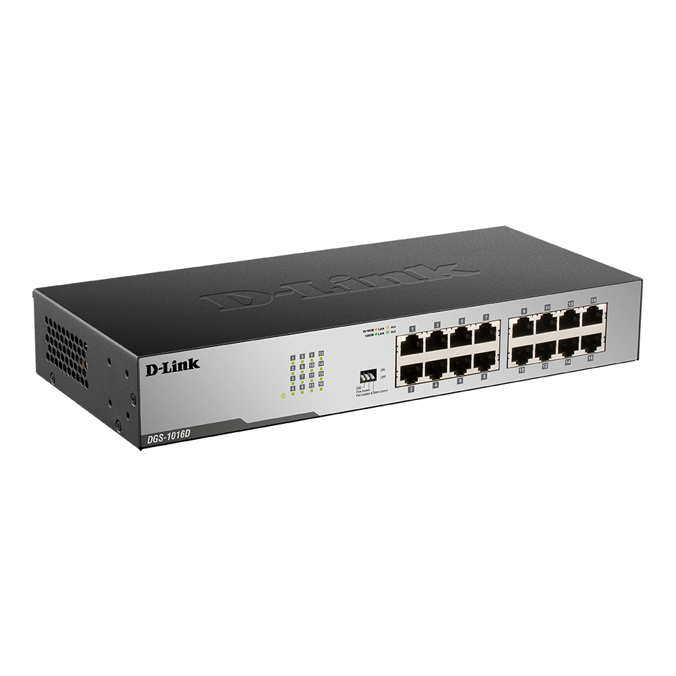 D-Link DGS-1016D Network Switches