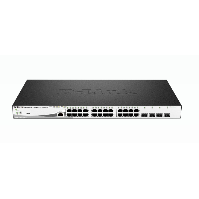 D-Link DGS-1210-28MP Network Switches - 256MB - Multi