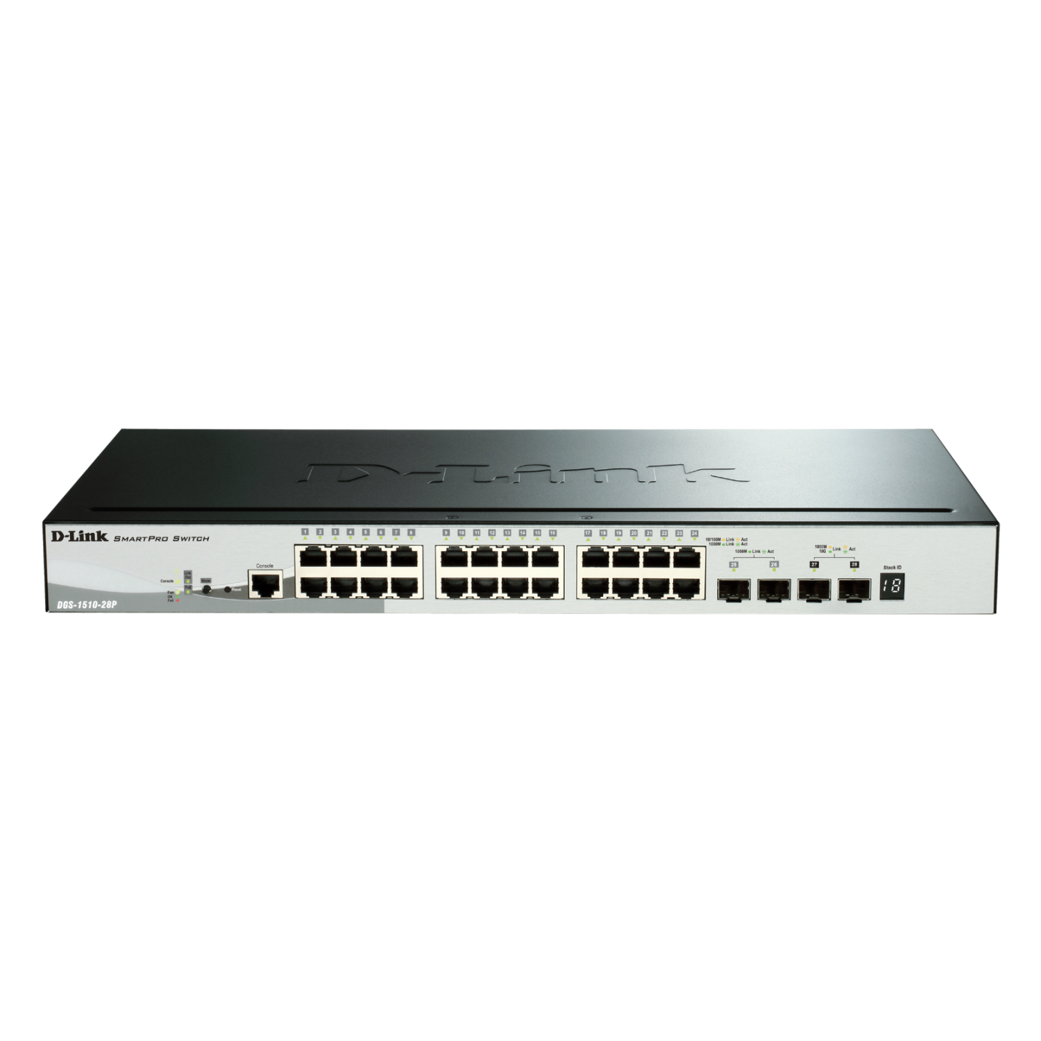 D-Link 28-Port Network Switches - Black