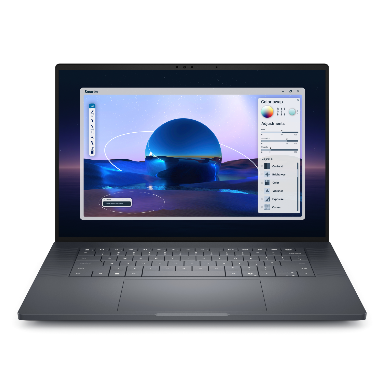 DELL MA14250 Laptops - 16 Inches - 64GB - Black