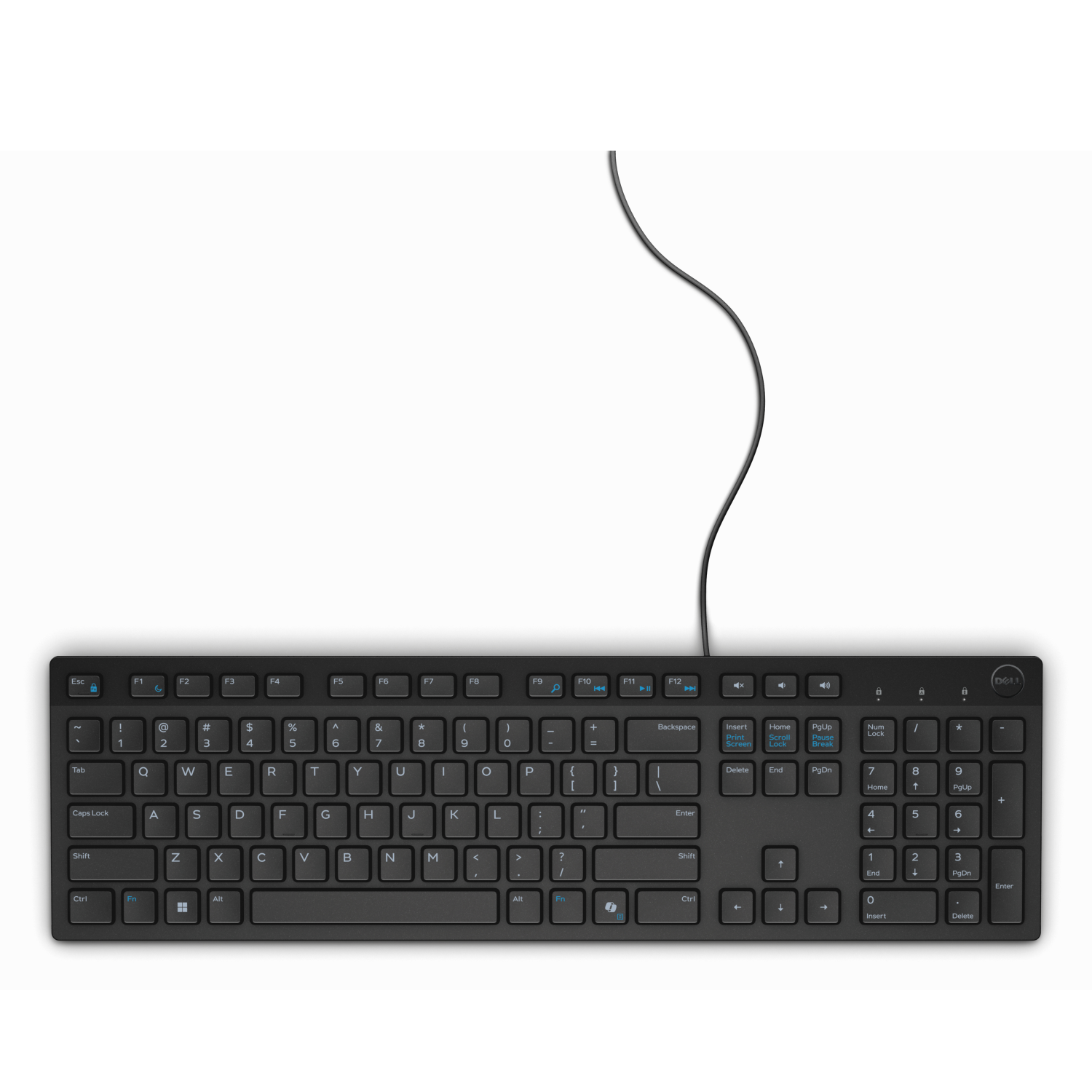DELL 580-ADGS keyboard Universal USB QWERTY Spanish Black