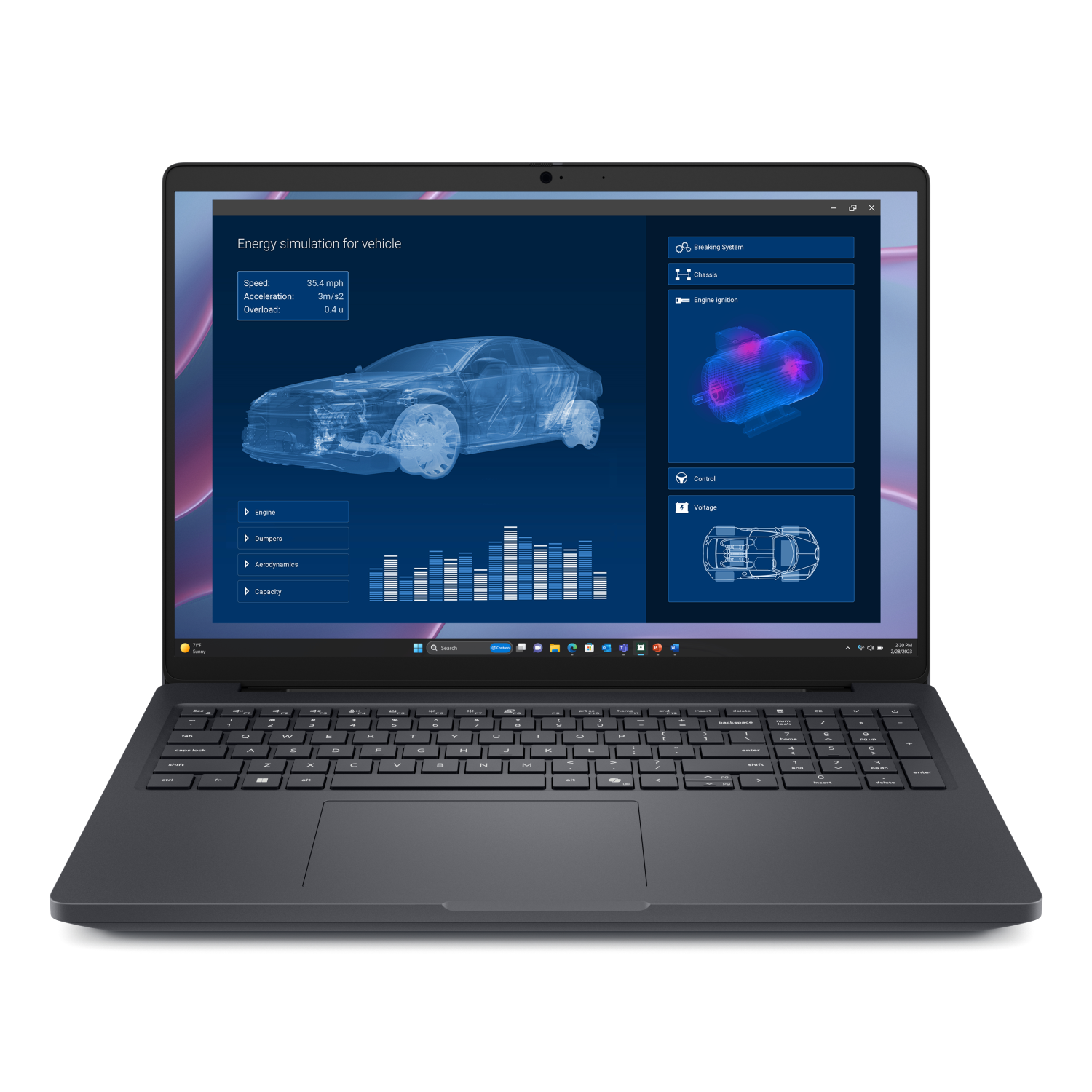 DELL 24MB Laptops - 16 Inches - 32GB - Black