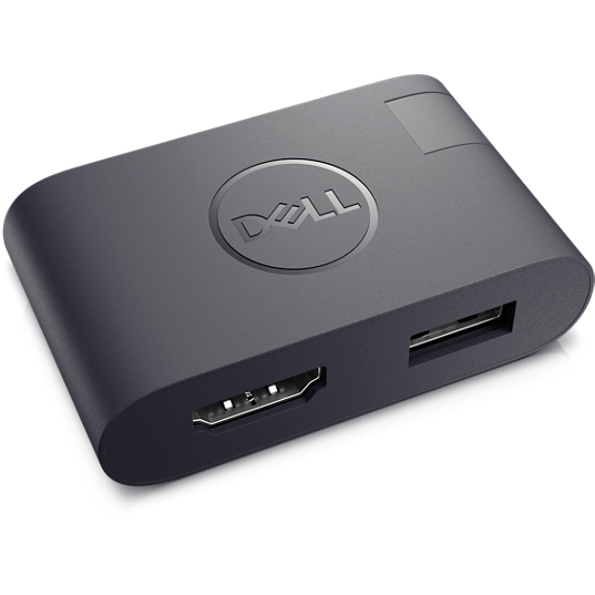 DELL DA20 Video Cable Adapters - Black