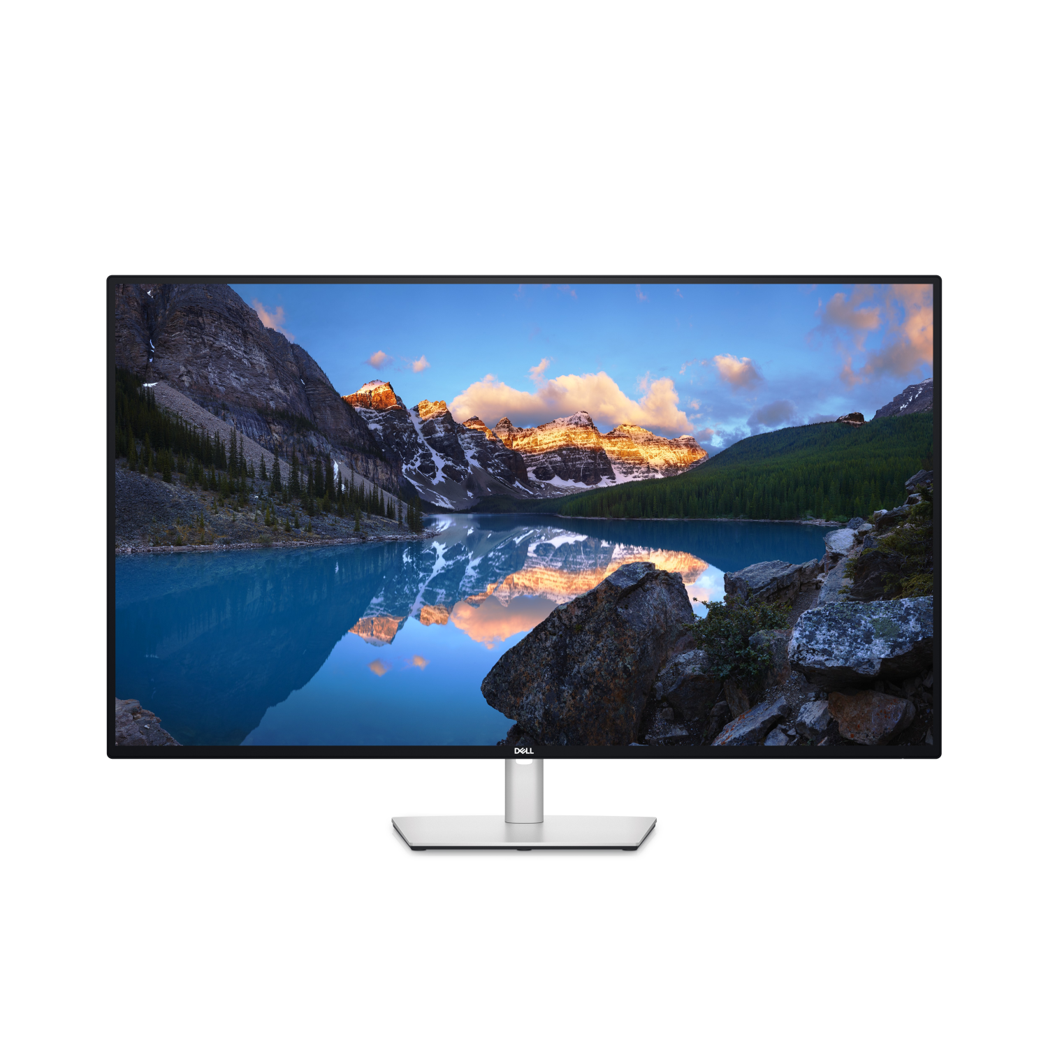 Dell U4323QE Computer Monitors - 43 Inches - Silver