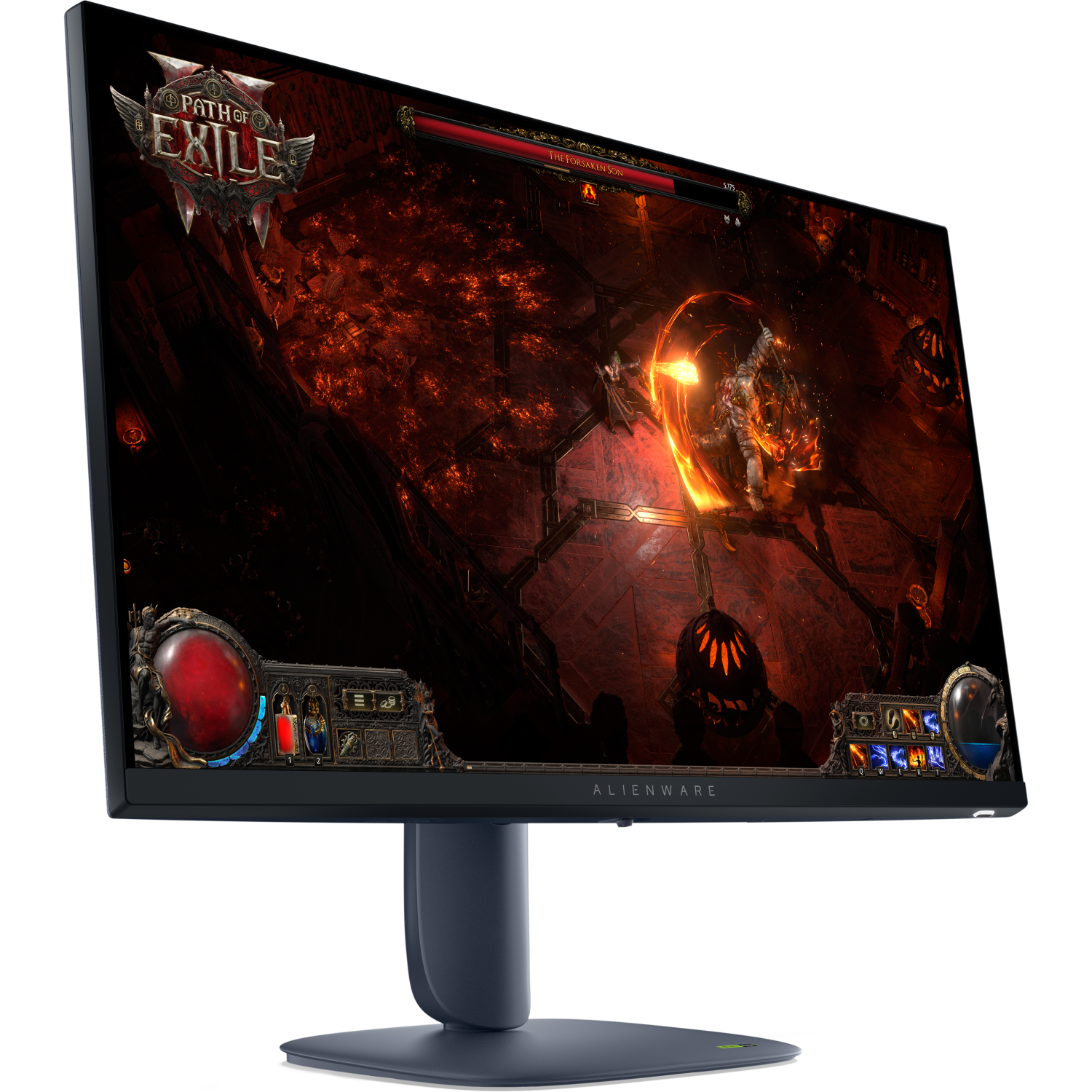 DELL AW2725DM Computer Monitors - 27 Inches - Blue