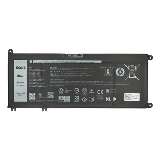 DELL 56Whr Laptop Spare Parts - Black