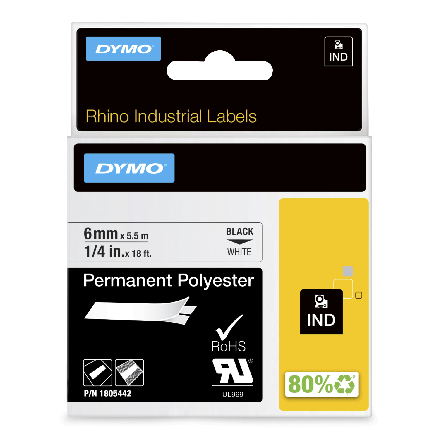 Dymo 6mmx5 Label-Making Tapes - Multi