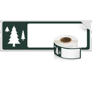 DYMO 1960102 addressing label Green, White Self-adhesive label