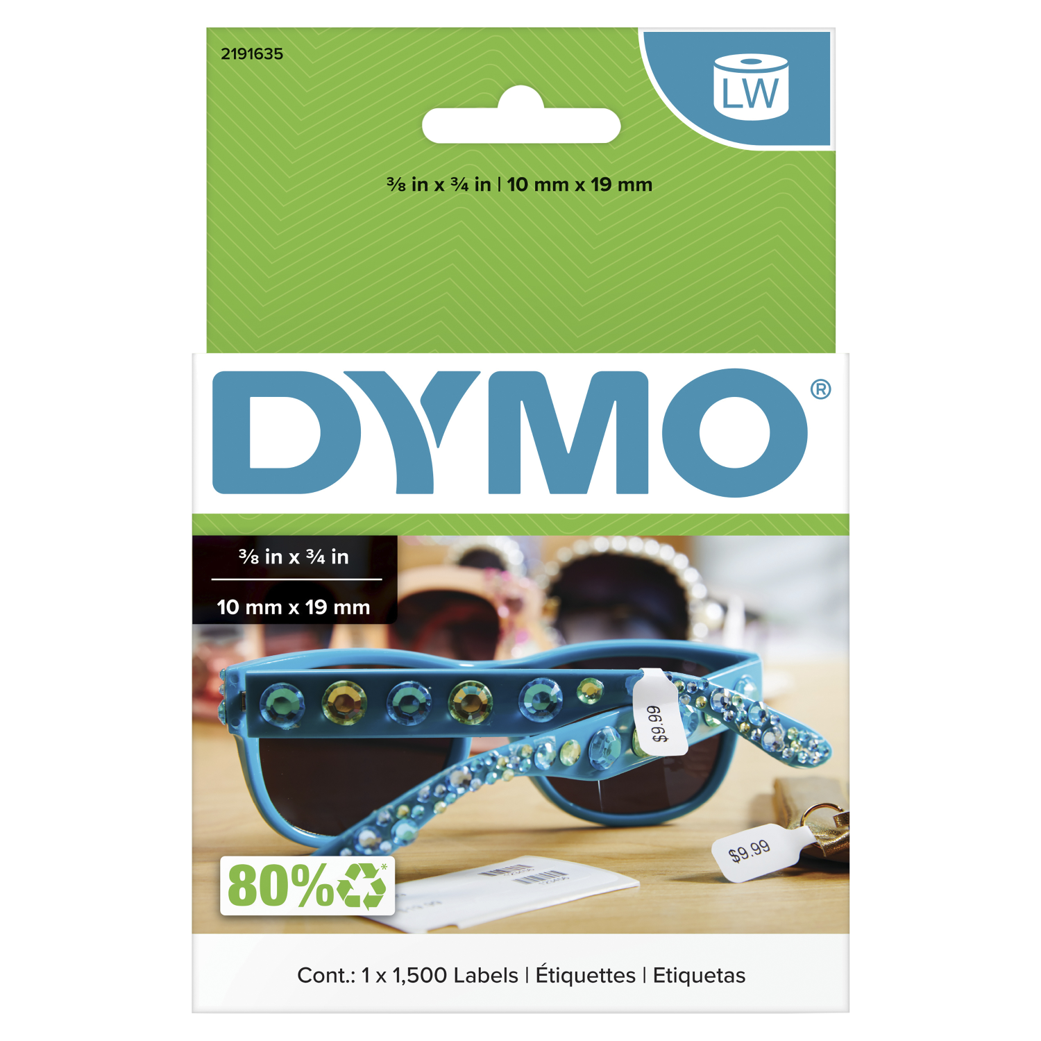 DYMO 11mm Printer Labels