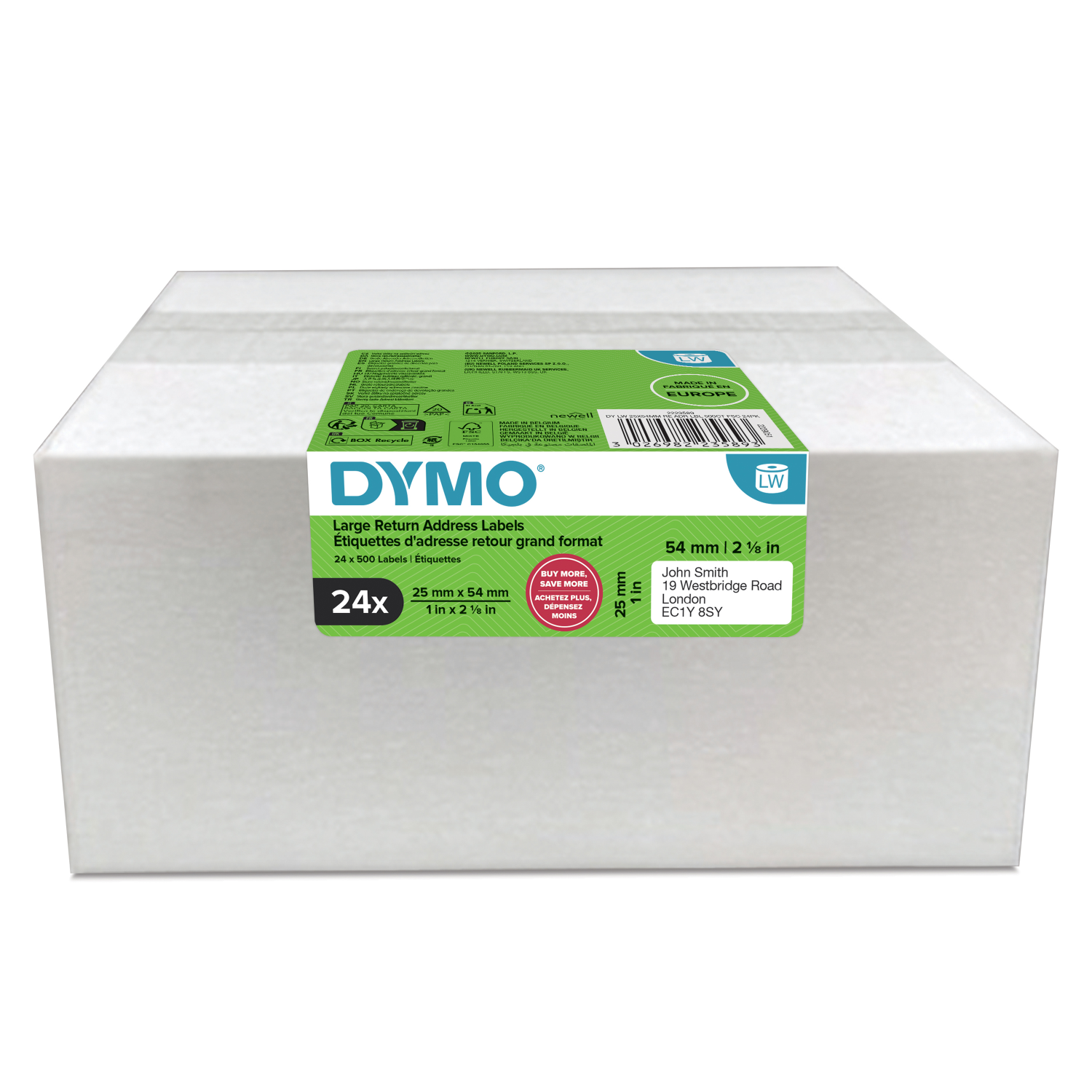 DYMO 2223589 printer label White
