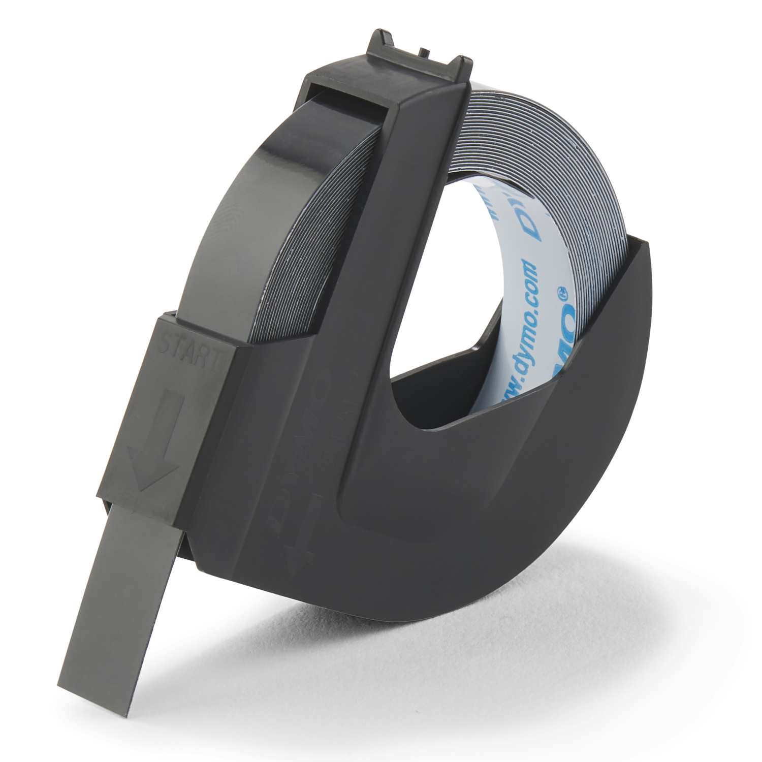 DYMO 520109 label-making tape White on black