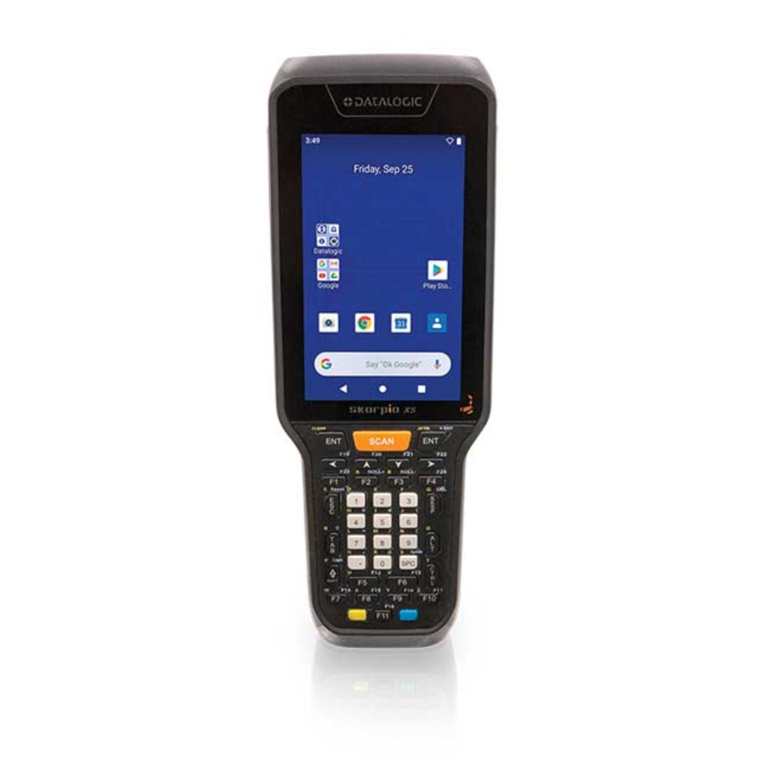 Datalogic Skorpio X5 handheld mobile computer 10.9 cm (4.3") 800 x 480 pixels Touchscreen 600 g Black