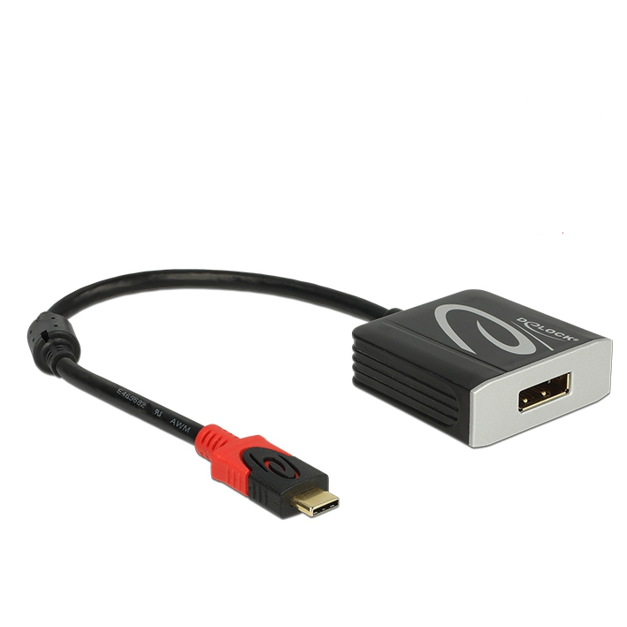 DeLOCK 63312 USB graphics adapter 4096 x 2160 pixels Black