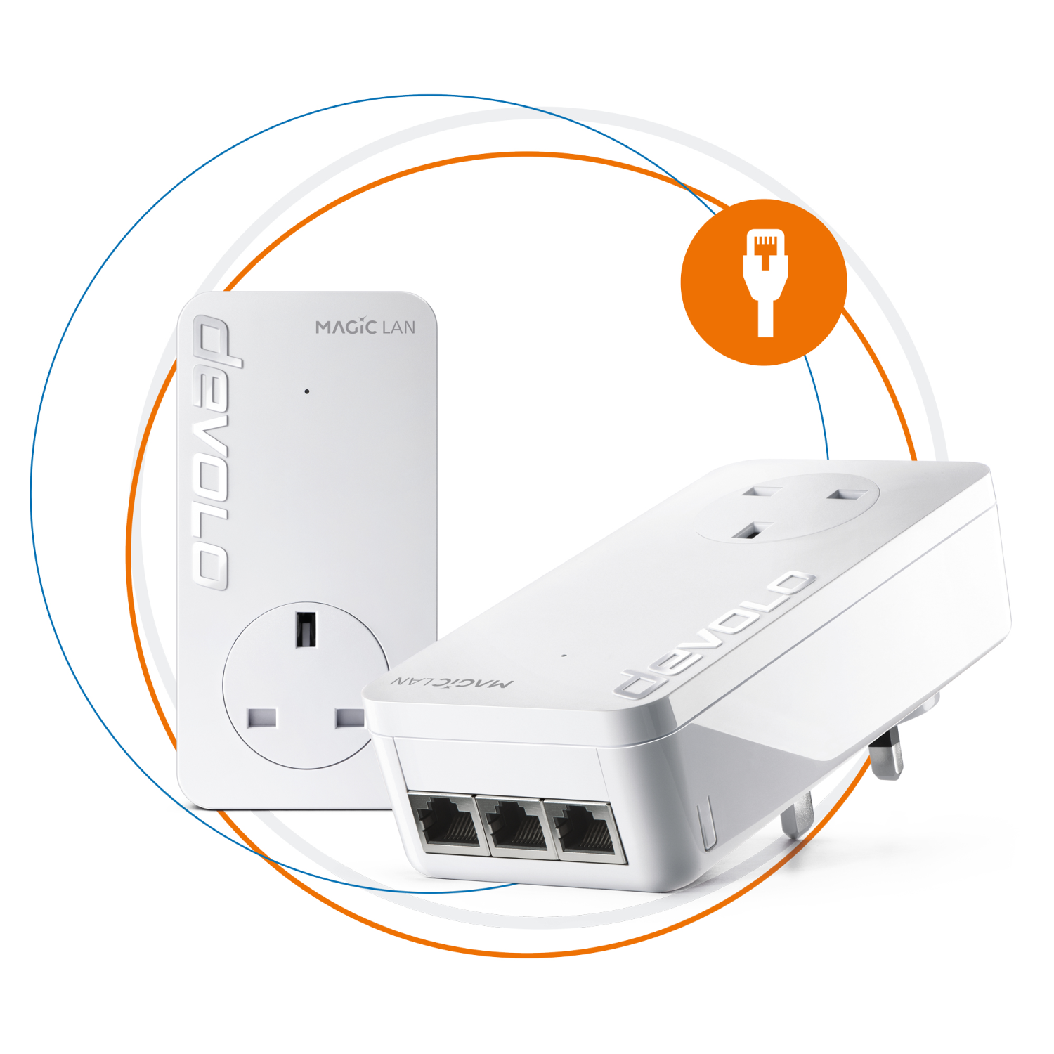 Devolo Magic 2 LAN triple 2400 Mbit/s Ethernet LAN White