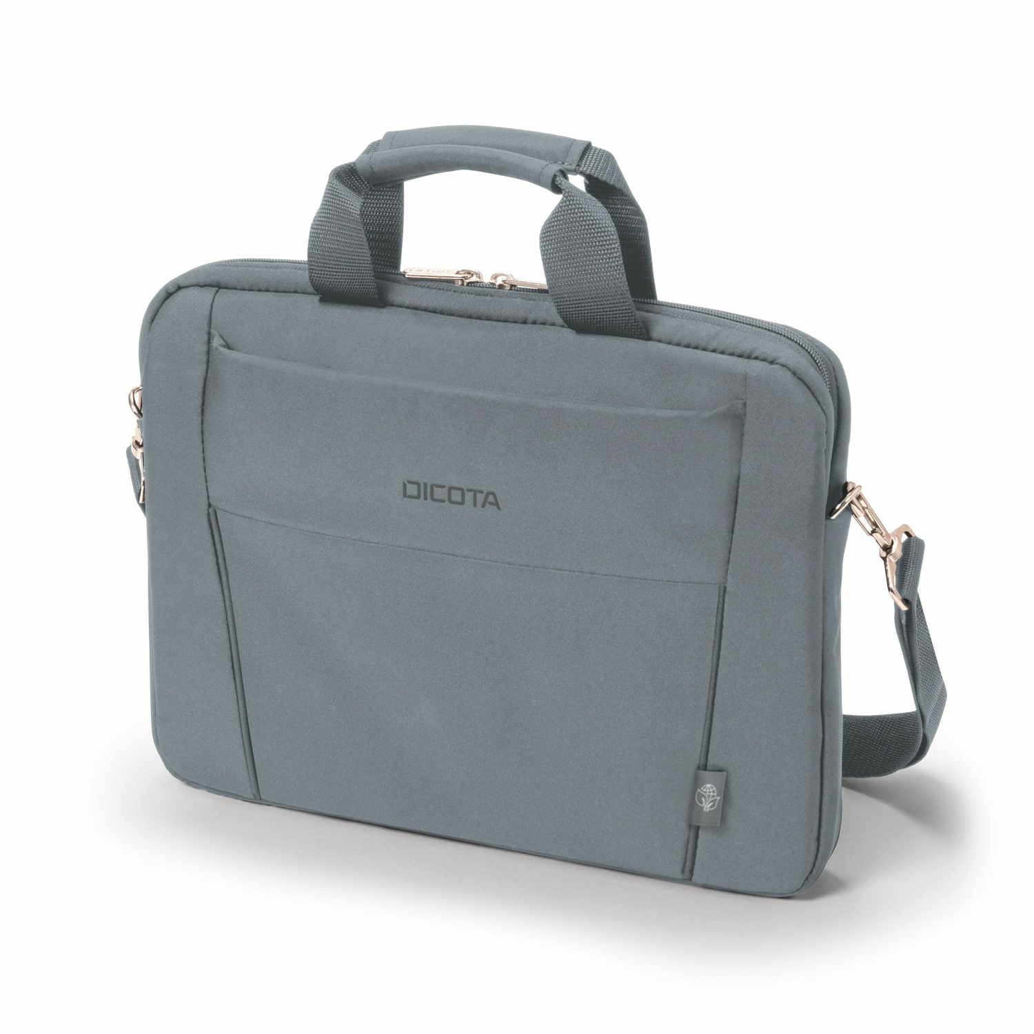 DICOTA Eco Slim Case BASE 35.8 cm (14.1") Briefcase Grey