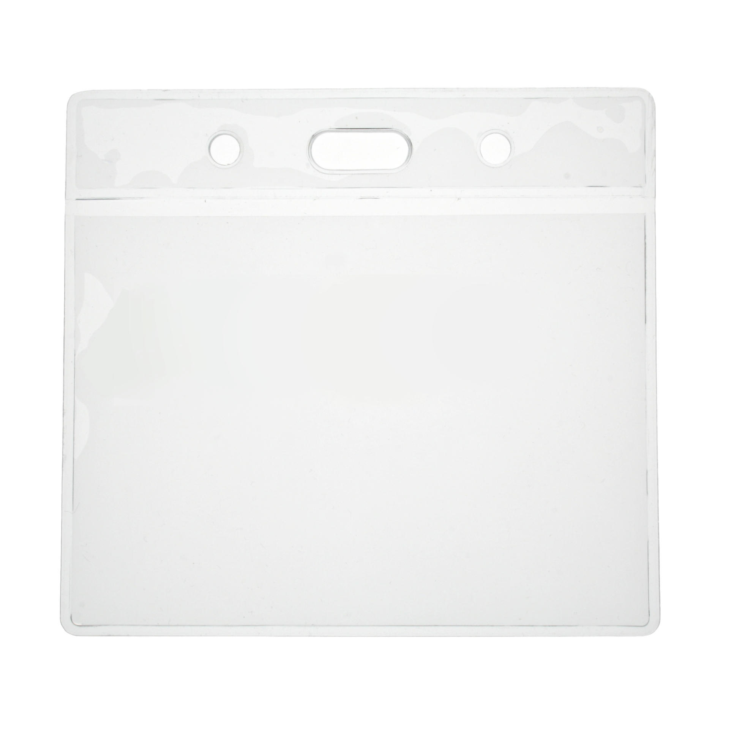 Digital ID Clear Vinyl ID Card Holder, Eco Friendly - Landscape (Pack of 100)
