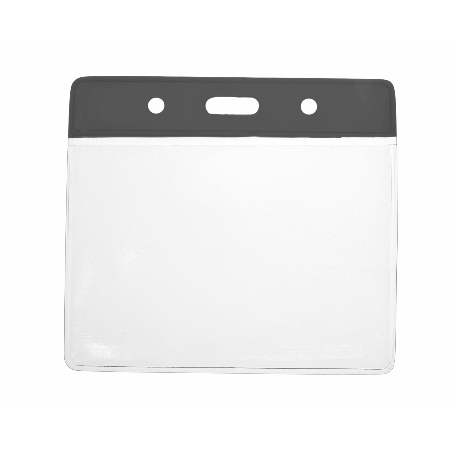Digital ID Vinyl Black Top Card Holders - 91x65mm (Pack of 100)